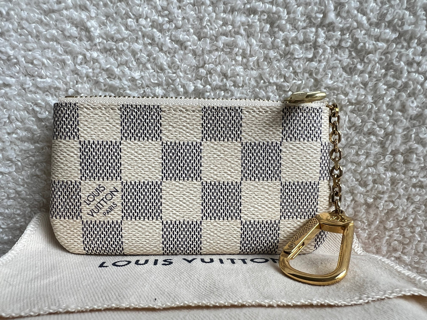Louis Vuitton Key Pouch Damier Azur (RRP £245)