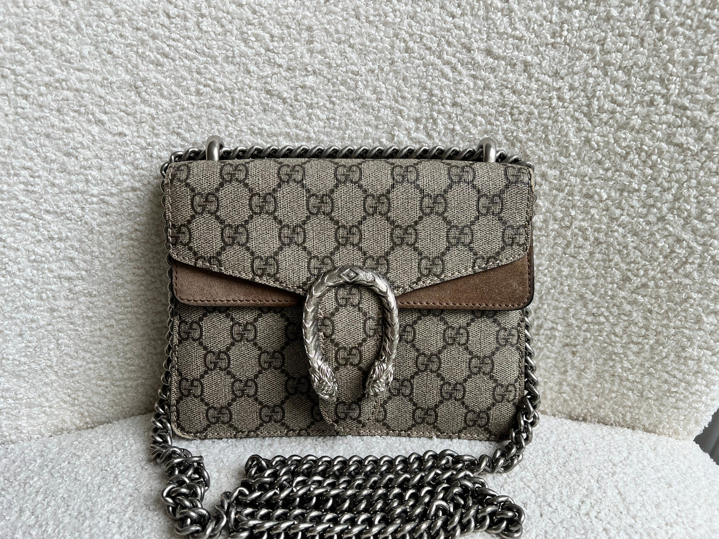 Gucci Dionysus GG Supreme Mini Shoulder Bag (RRP £1,890)