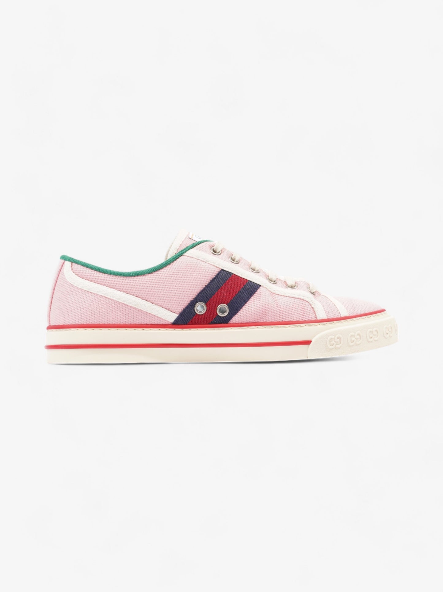 Gucci Tennis 1977 Pink / Green / Red Cotton EU 40 UK 7