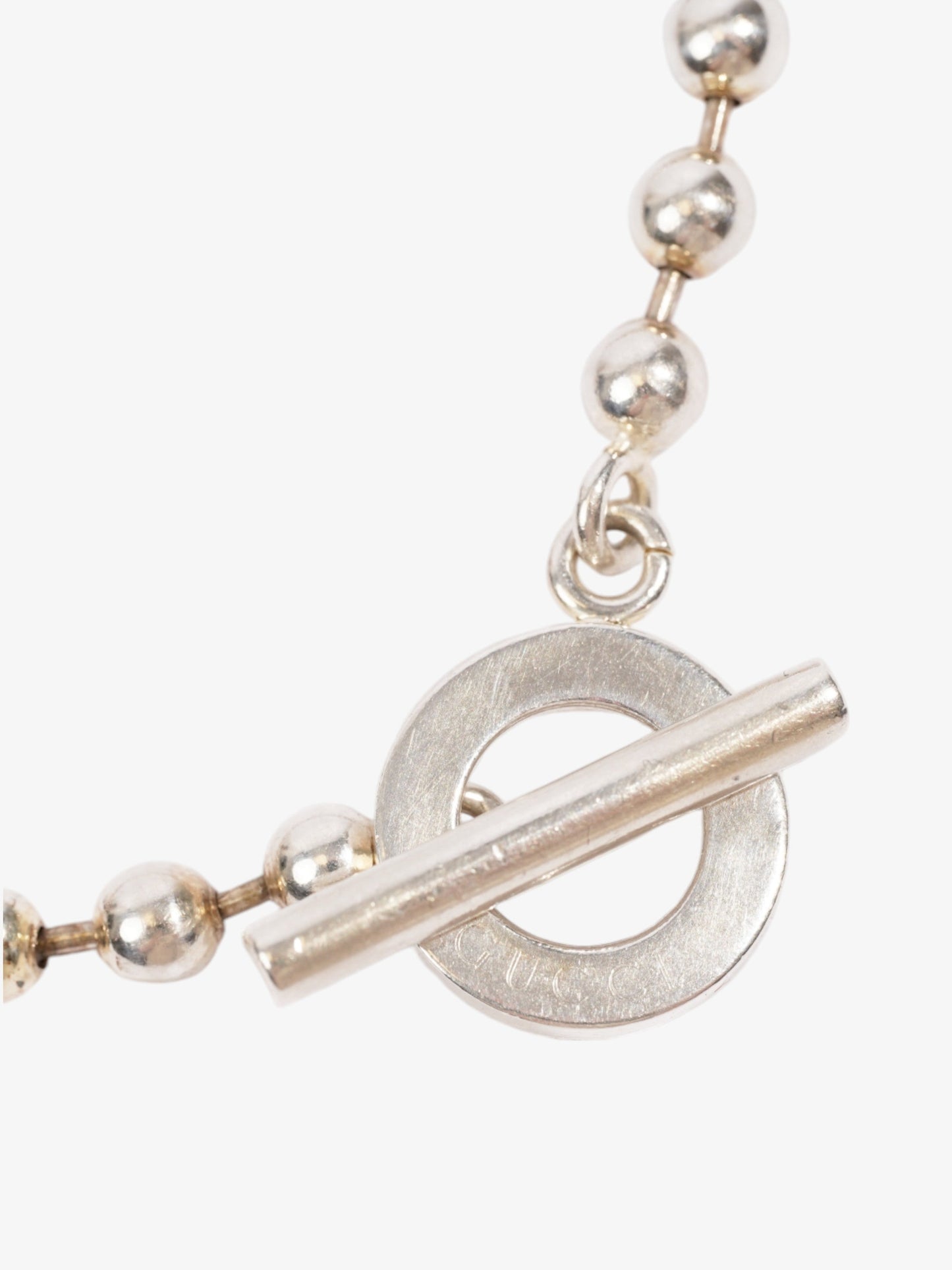 Gucci Boule Bracelet Silver Silver Sterling