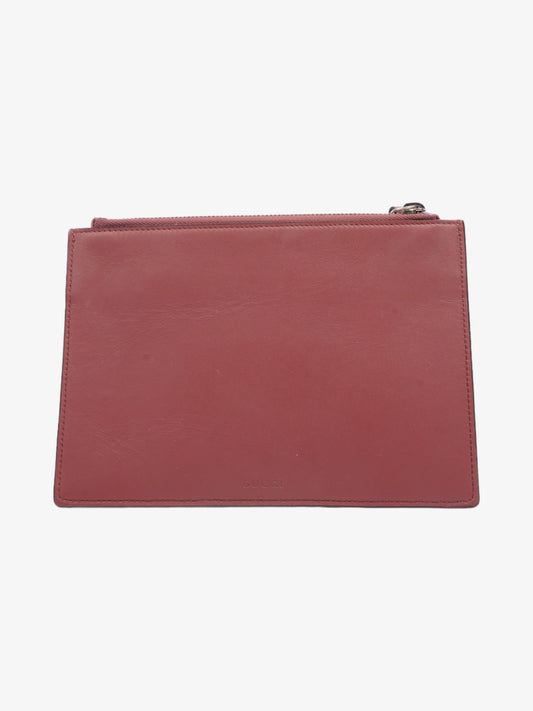 Gucci Blooms Zip Pouch GG Supreme / GG Bloom Coated Canvas