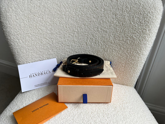 Louis Vuitton Bandouliere XL Monogram Noir Leather Shoulder Strap