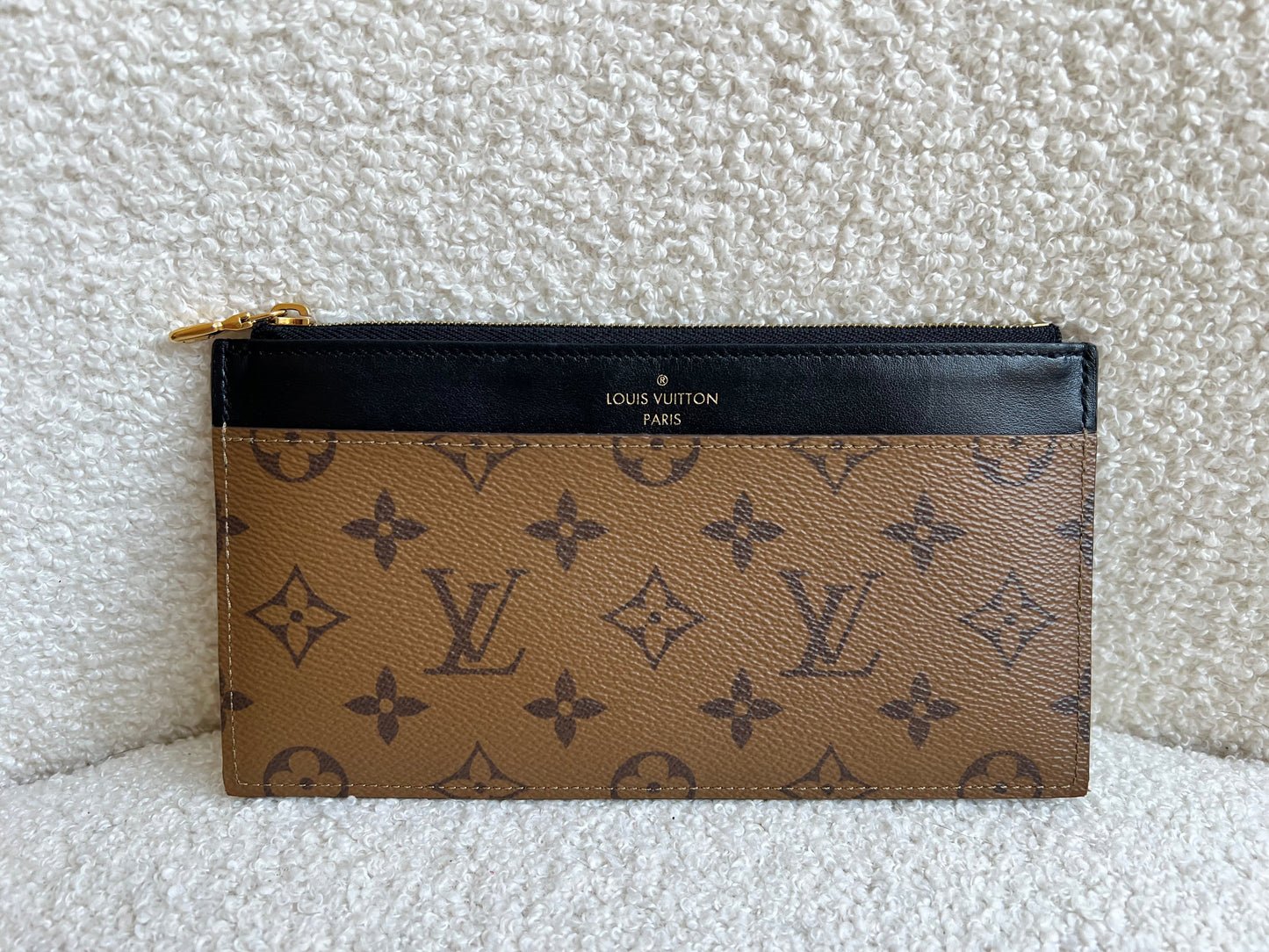 Louis Vuitton Slim Zip Purse Reverse Monogram (RRP £370)