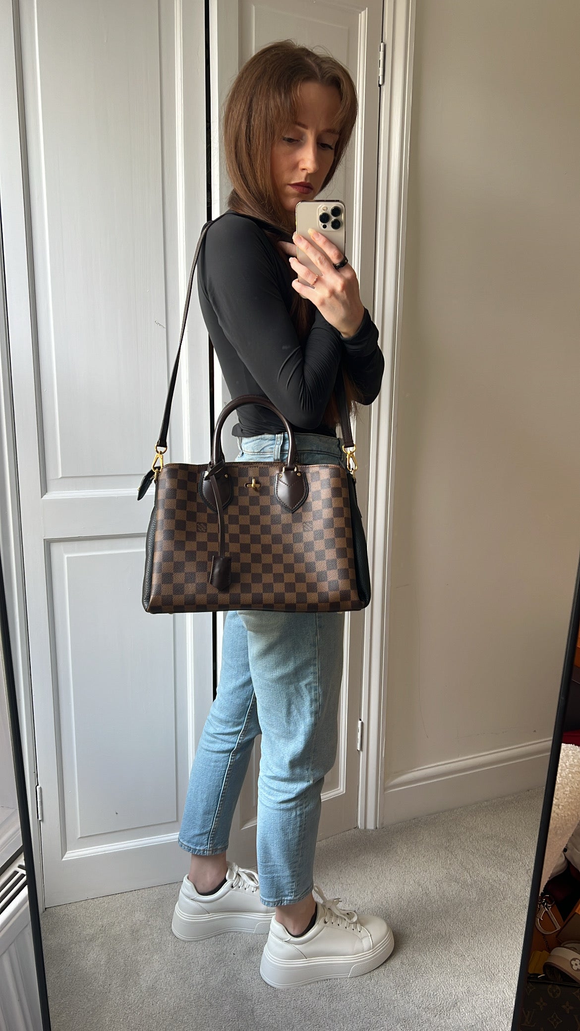 Louis Vuitton Normandy Tote Damier Ebene