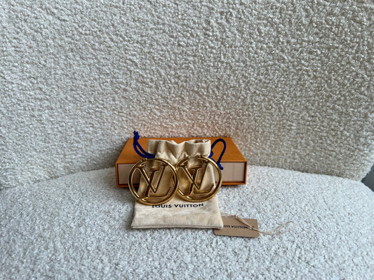 Louis Vuitton Hoop Earrings (RRP £495)