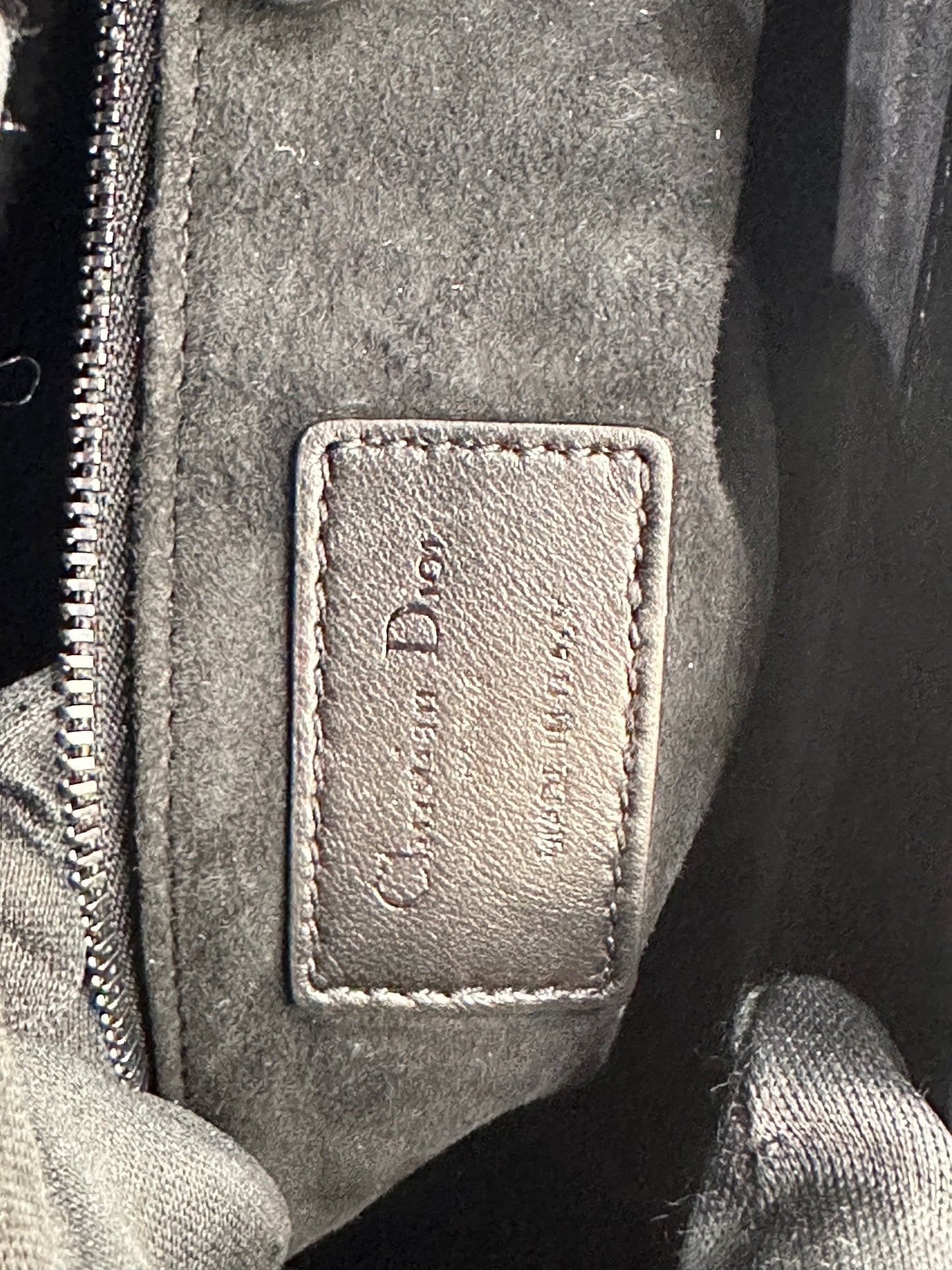 Medium Lady Dior Bag Black Gary Cannage Lambskin