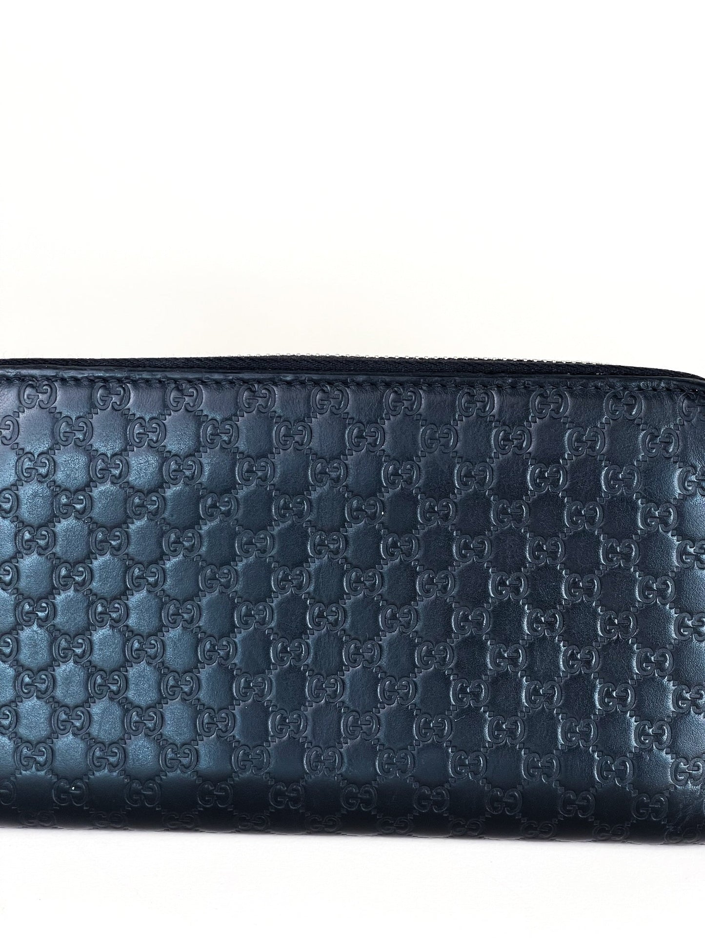 Gucci Microguccissima Leather Long Wallet