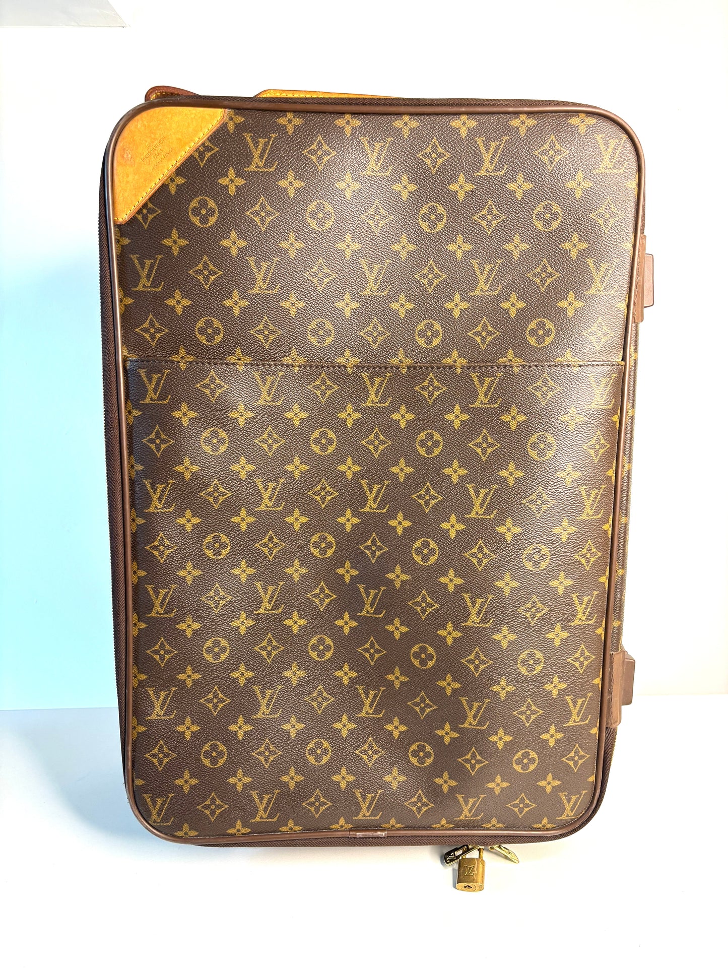 Louis Vuitton Pegase 55 Monogram Suitcase Travel Bag - Preloved