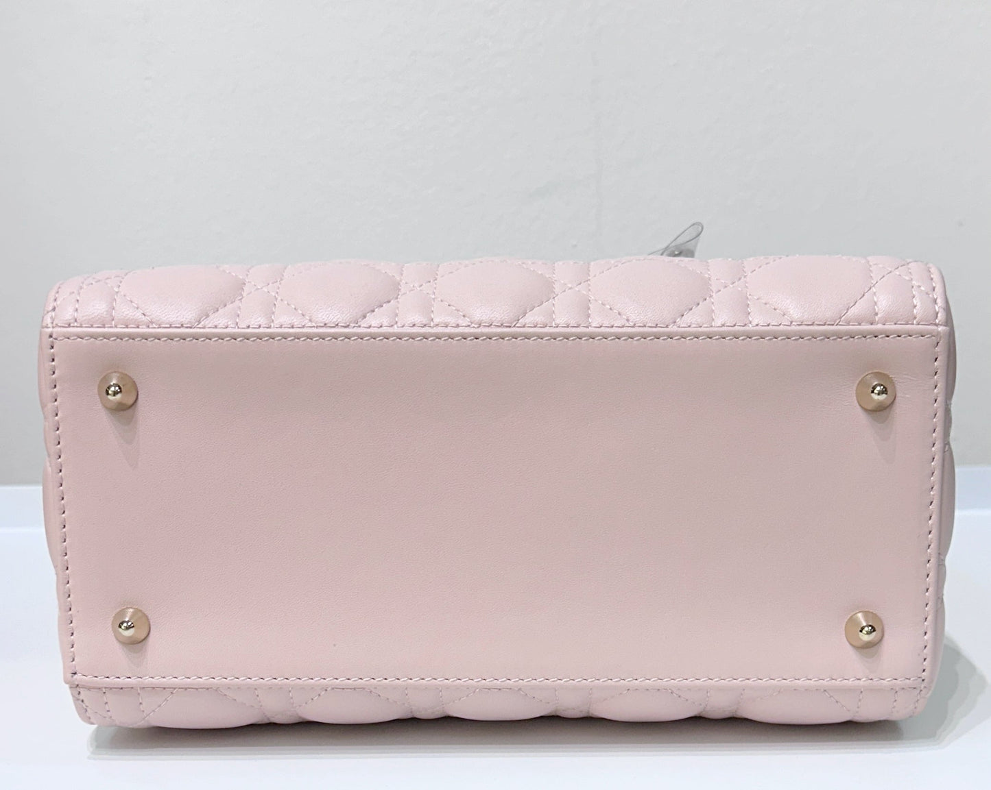 My Lady Medium Lady Dior Bag Pink Cannage Lambskin Flap Bag