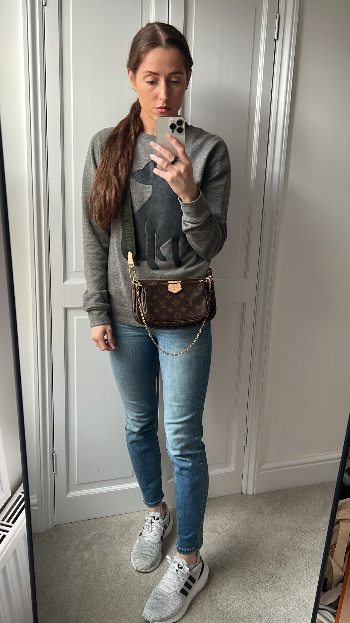 Louis Vuitton Multi Pochette Accessoires Khaki (RRP £2030)