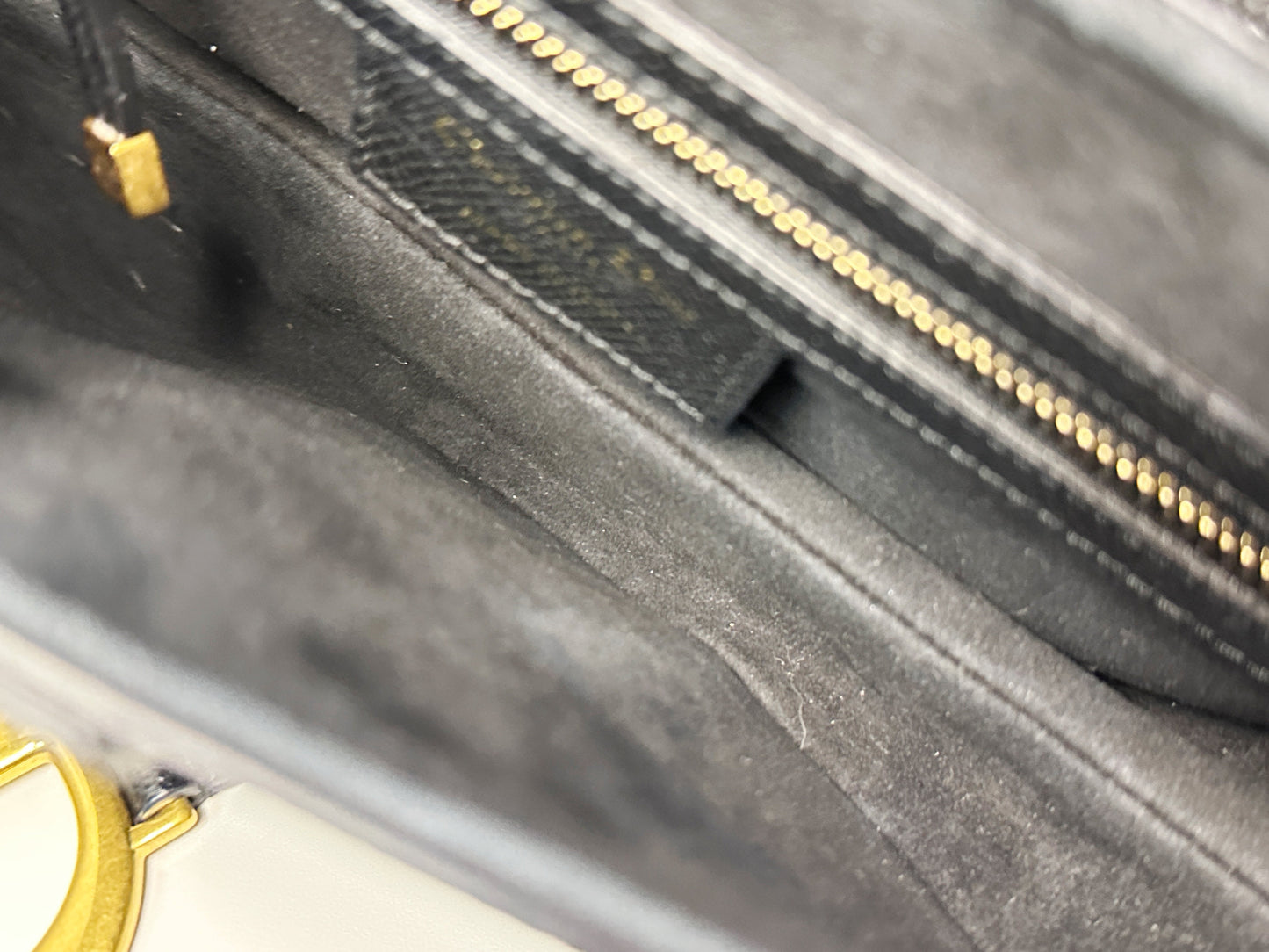 Christian Dior Saddle Bag with Strap Golden Saddle Black Calfskin 2022 year