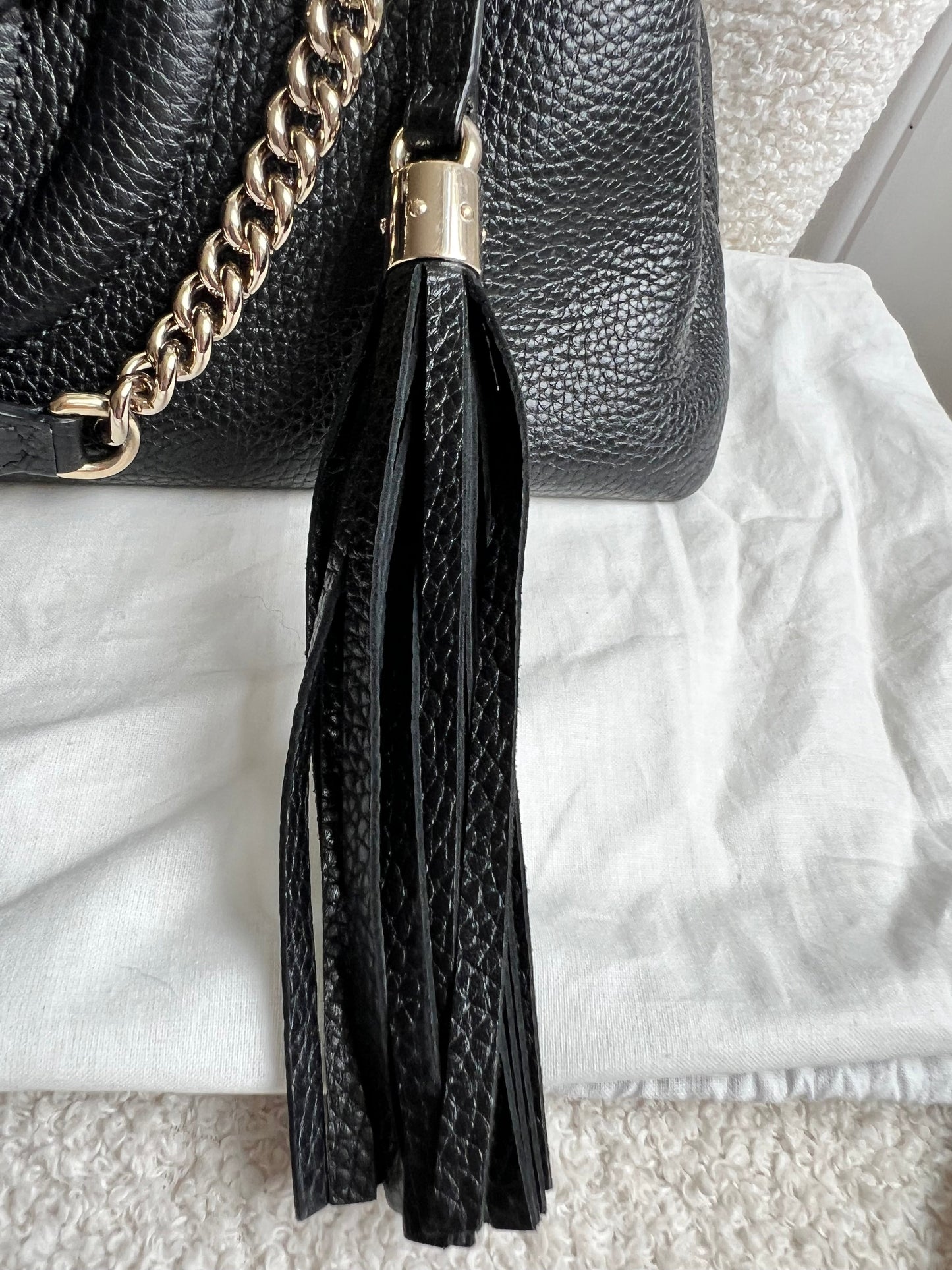 Gucci Black Soho Chain Tote (RRP £1350)