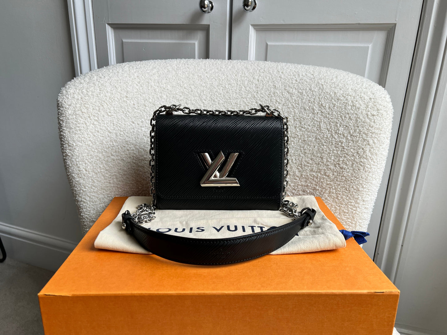 Louis Vuitton Black Twist PM Shoulder Bag (RRP £3250)