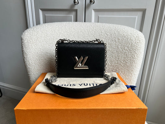 Louis Vuitton Black Twist PM Shoulder Bag (RRP £3250)