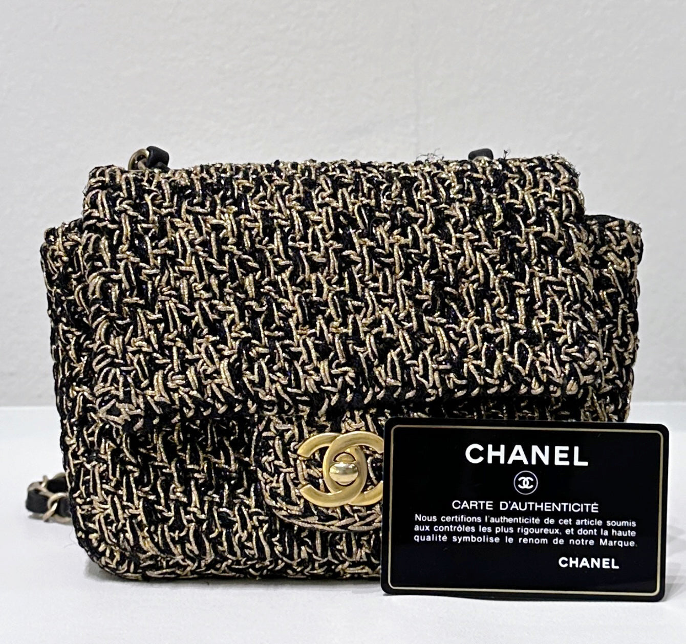 CHANEL Classic Flap Bag Mini Square