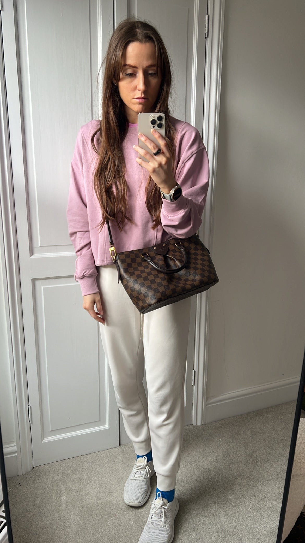 Louis Vuitton Siena PM Tote Damier Ebene