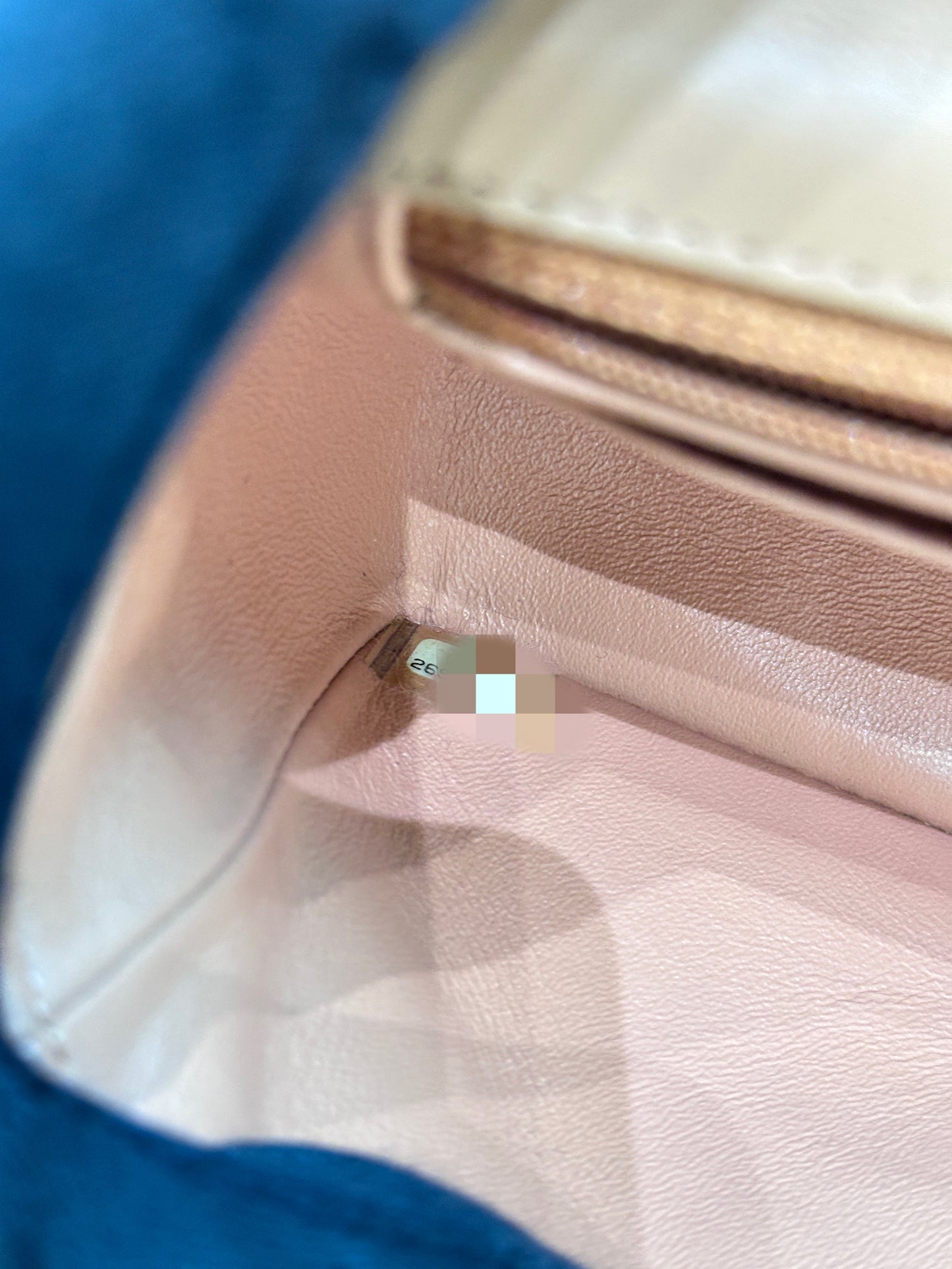 Chanel 2018 Blush Beige Mini Flap Bag with Lucky Charms Stud Embellishment