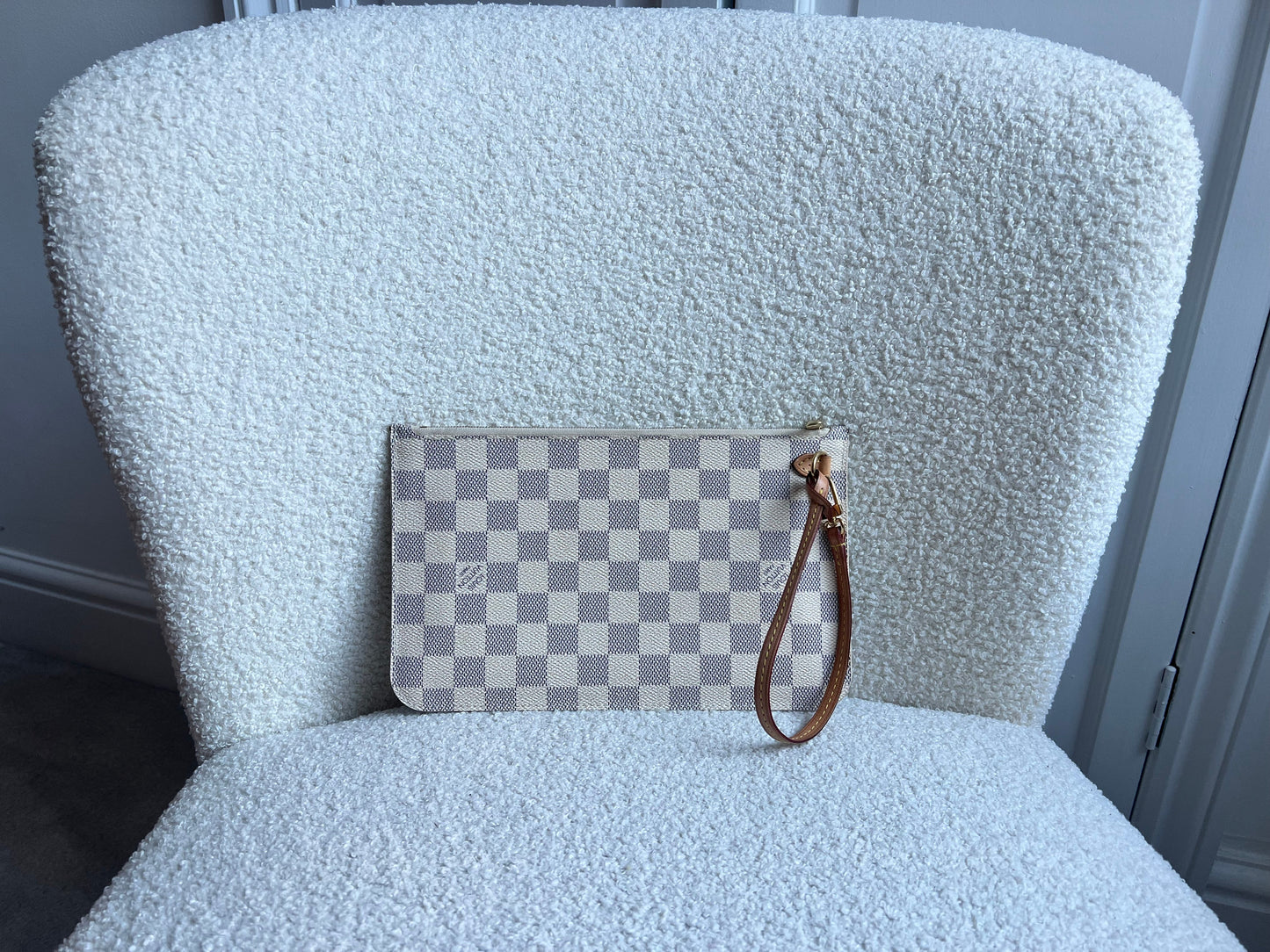 Louis Vuitton Pouch (from Neverfull) in Damier Azur