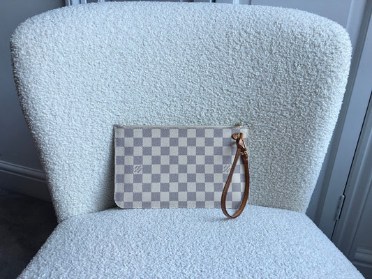 Louis Vuitton Pouch (from Neverfull) in Damier Azur