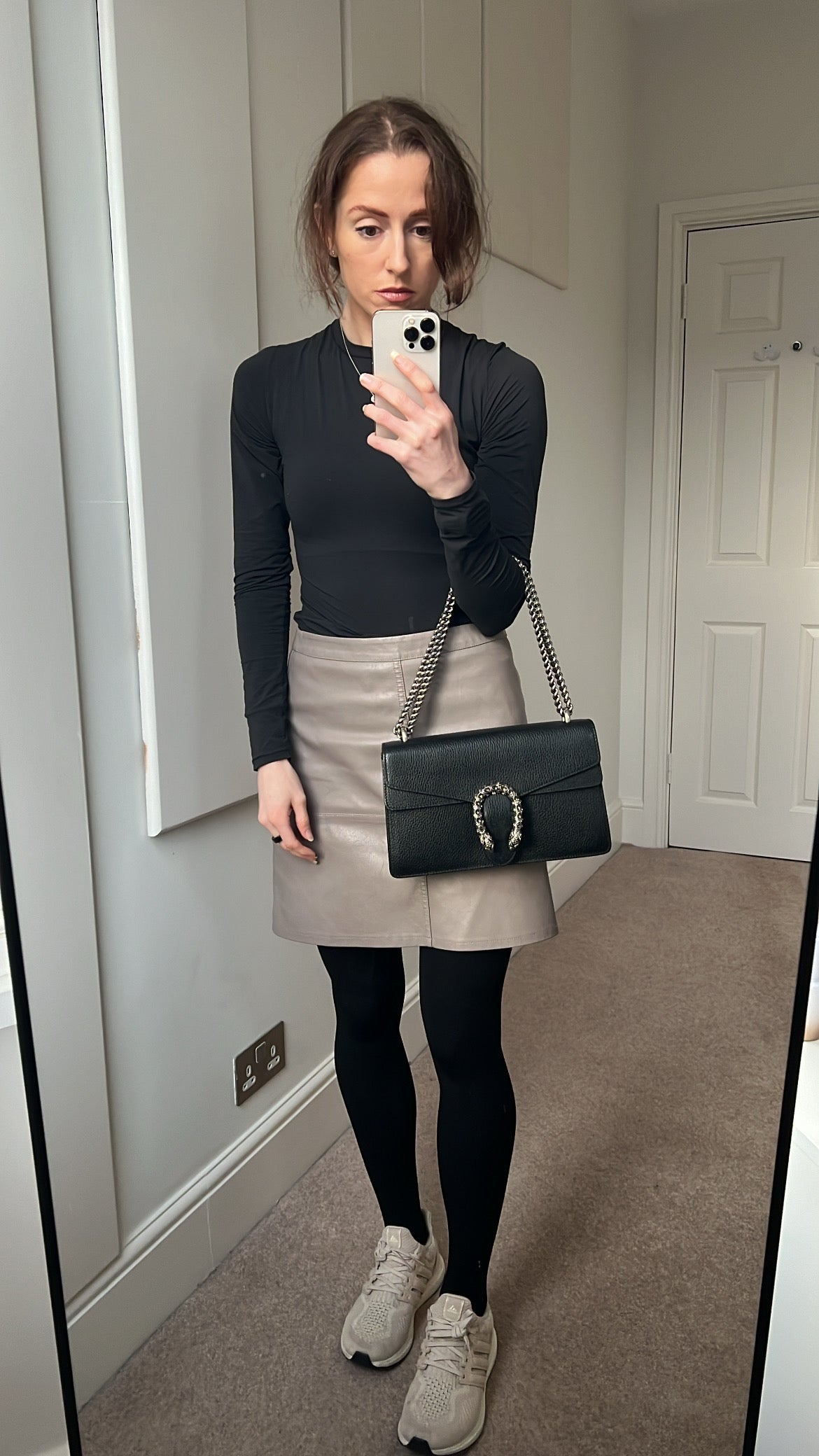 Gucci Dionysus GG Black Small Shoulder Bag (RRP £2,670)