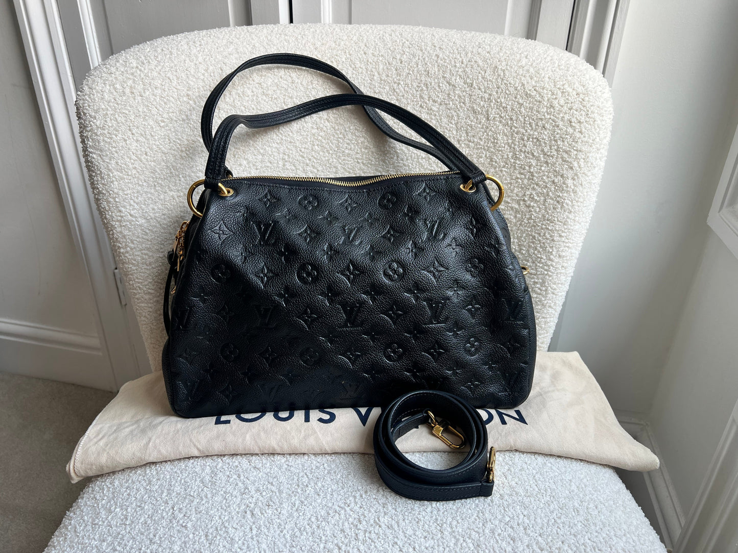 Louis Vuitton Ponthieu MM Black Empreinte (RRP £1,890)