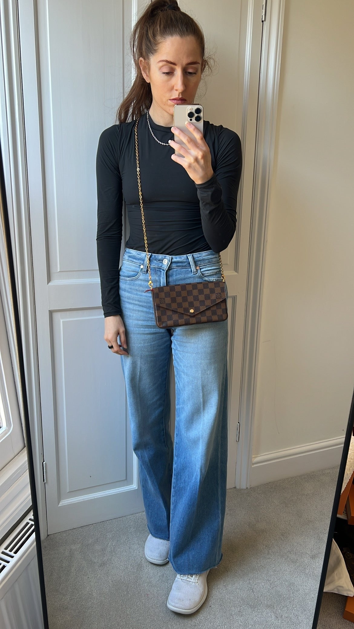 Louis Vuitton Felicie Pochette Damier Ebene (RRP £1090)