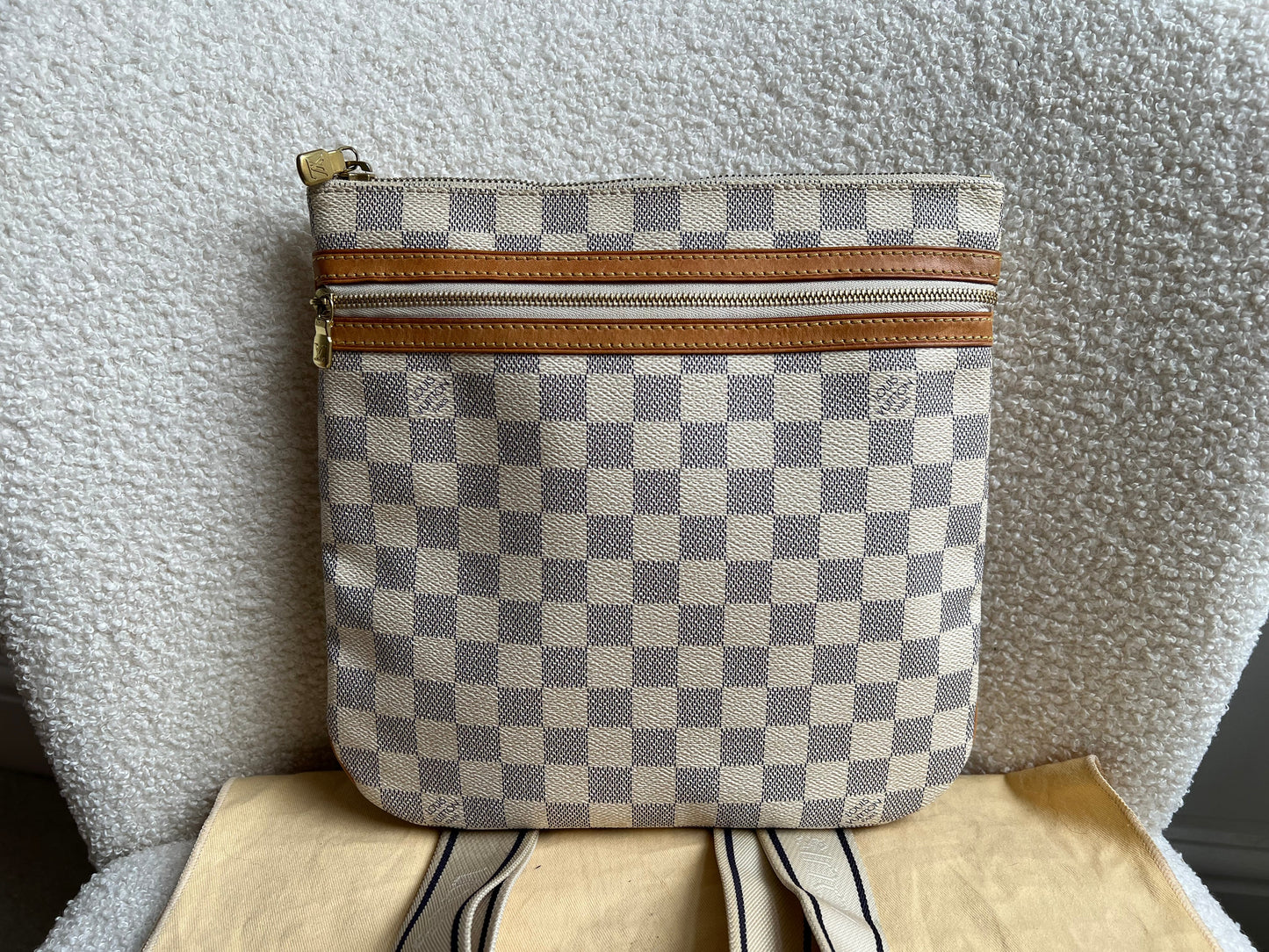 Louis Vuitton Bosphore Messenger Damier Azur