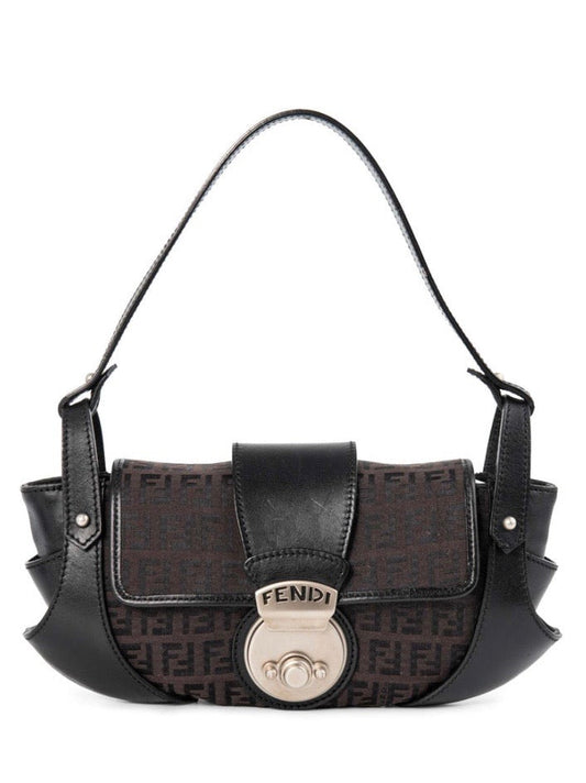 FENDI FF ZUCCHINO COMPLIATION SHOULDER BAG