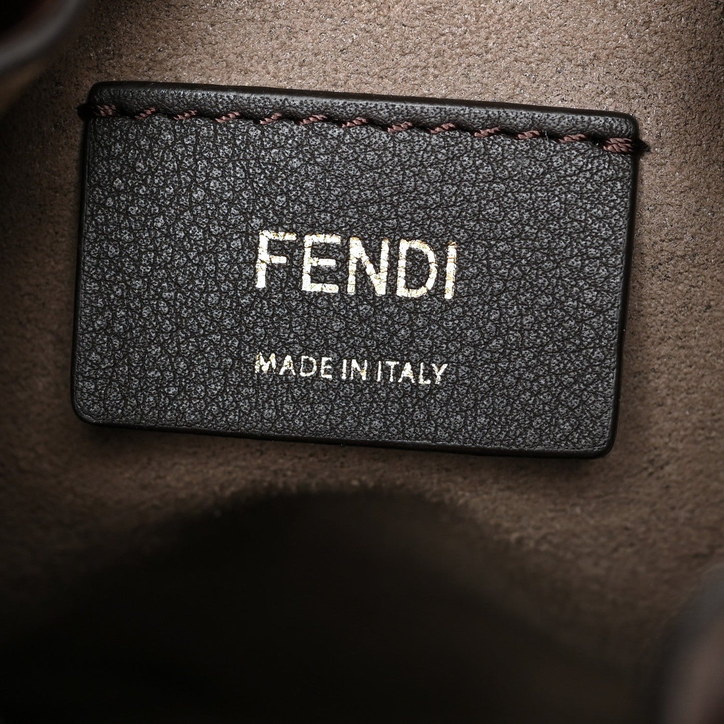 FENDI FF MINI  MON TRÉSOR BUCKET BAG WITH SHOULDER STRAP