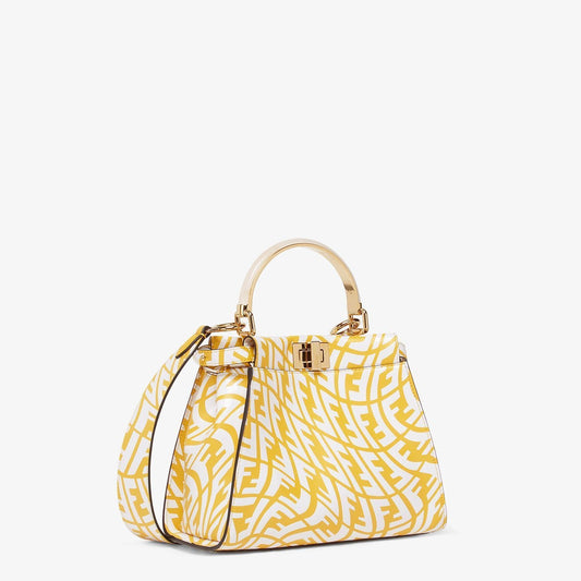 FENDI X SARAH COLEMAN MINI VERTIGO PEEKABOO BAG