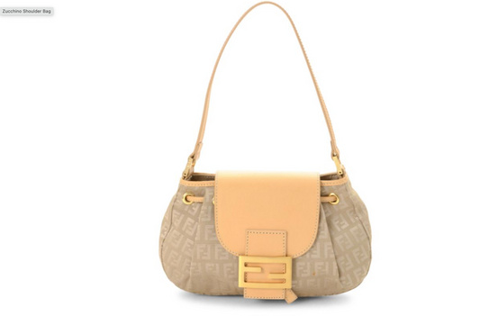 FENDI ZUCCHINO VINTAGE SATCHEL BAG