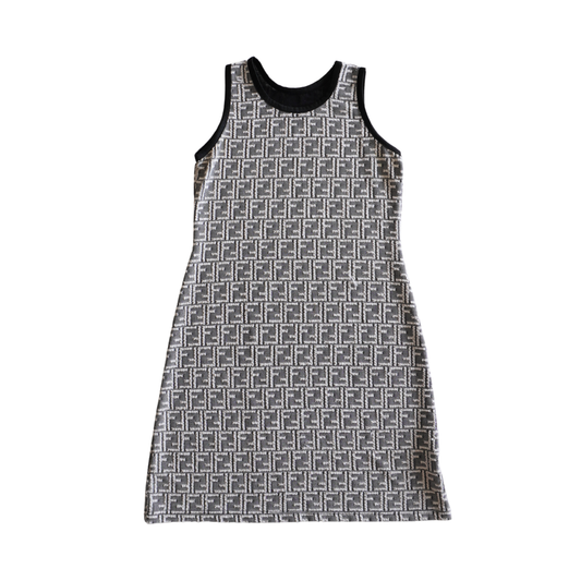 Fendi 'Zucca' A-Line Dress - Women's M