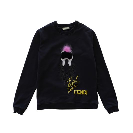 Fendi 'Karl Lover' Sweater - Women's 38