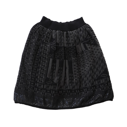 Fendi Monogram Skirt - Women's 38