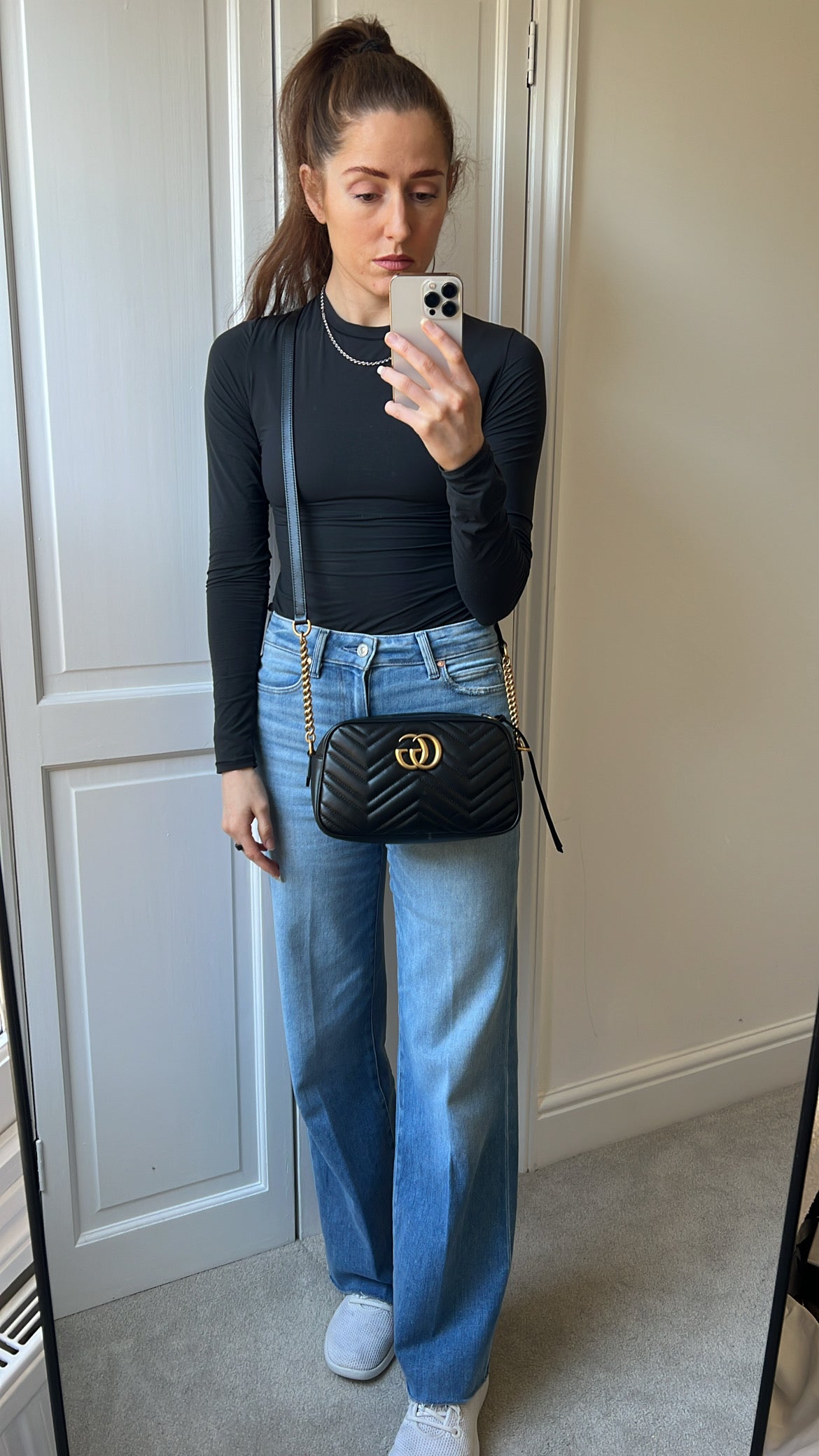 Gucci GG Black Marmont Small Shoulder Bag (RRP £1440)