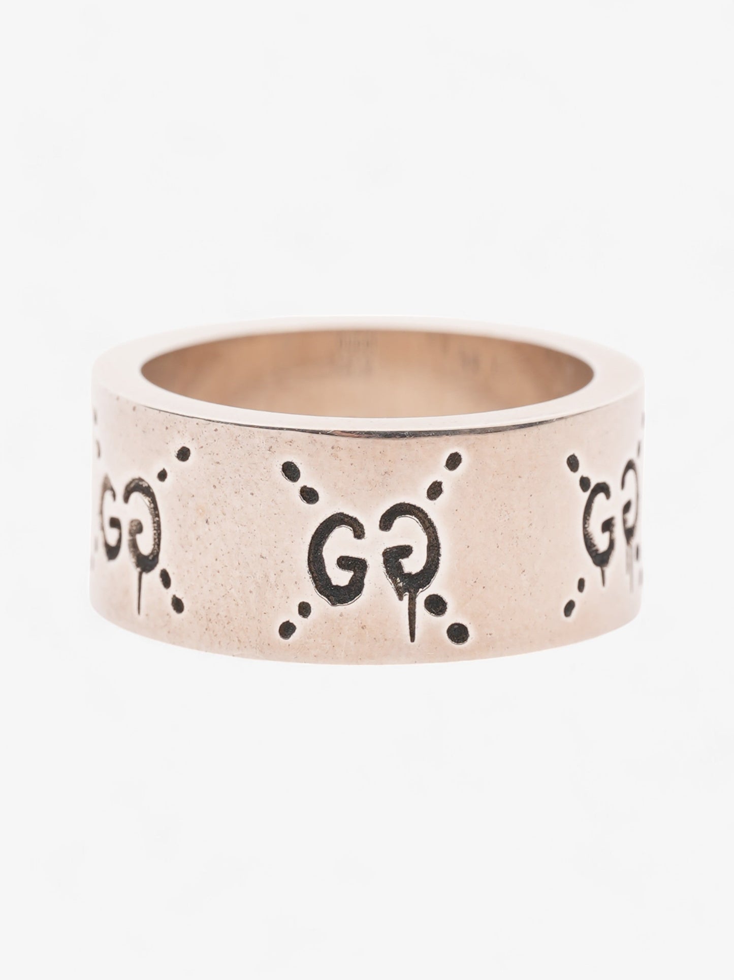 Gucci Ghost Ring Silver Silver Sterling 13 (Circumference - 53mm)