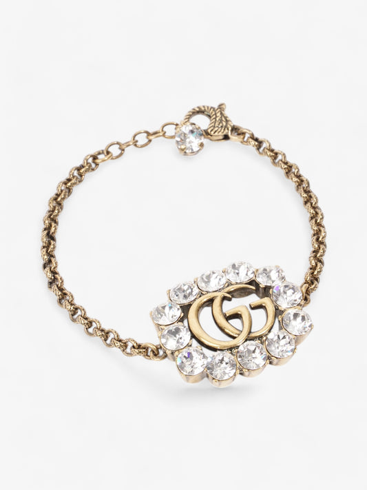 Gucci GG Marmont Crystal Bracelet Gold Base Metal