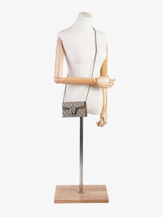 Gucci Dionysus GG Supreme Coated Canvas Super Mini