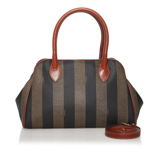 FENDI PEQUIN DOME SATCHEL BAG