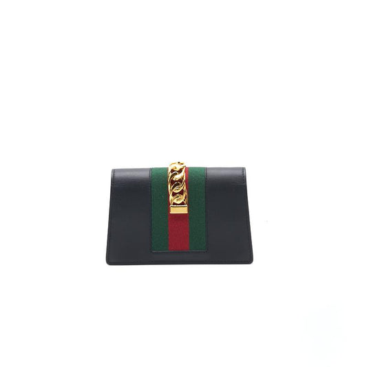 Gucci Sylvia Leather Super Mini Bag