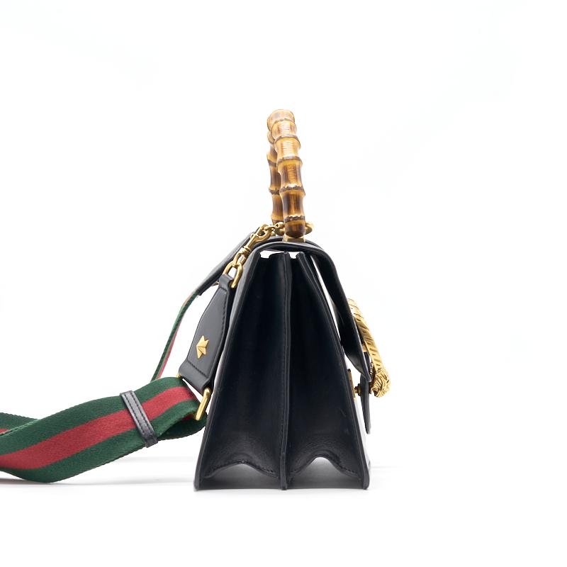 Gucci Dionysus Top Bamboo Handle Black