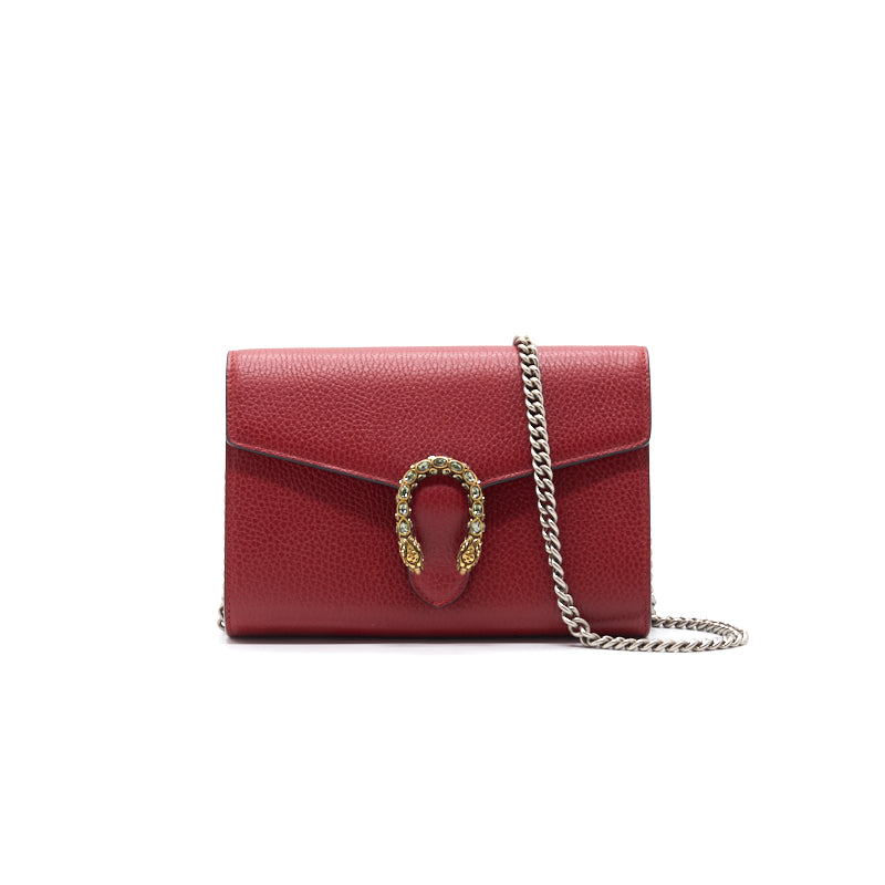 Gucci Dionysus Mini Leather Chain Bag