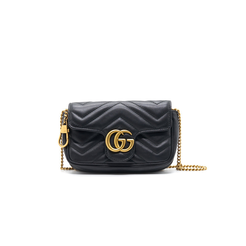 Gucci GG Marmont Matelassé Leather Super Mini Bag