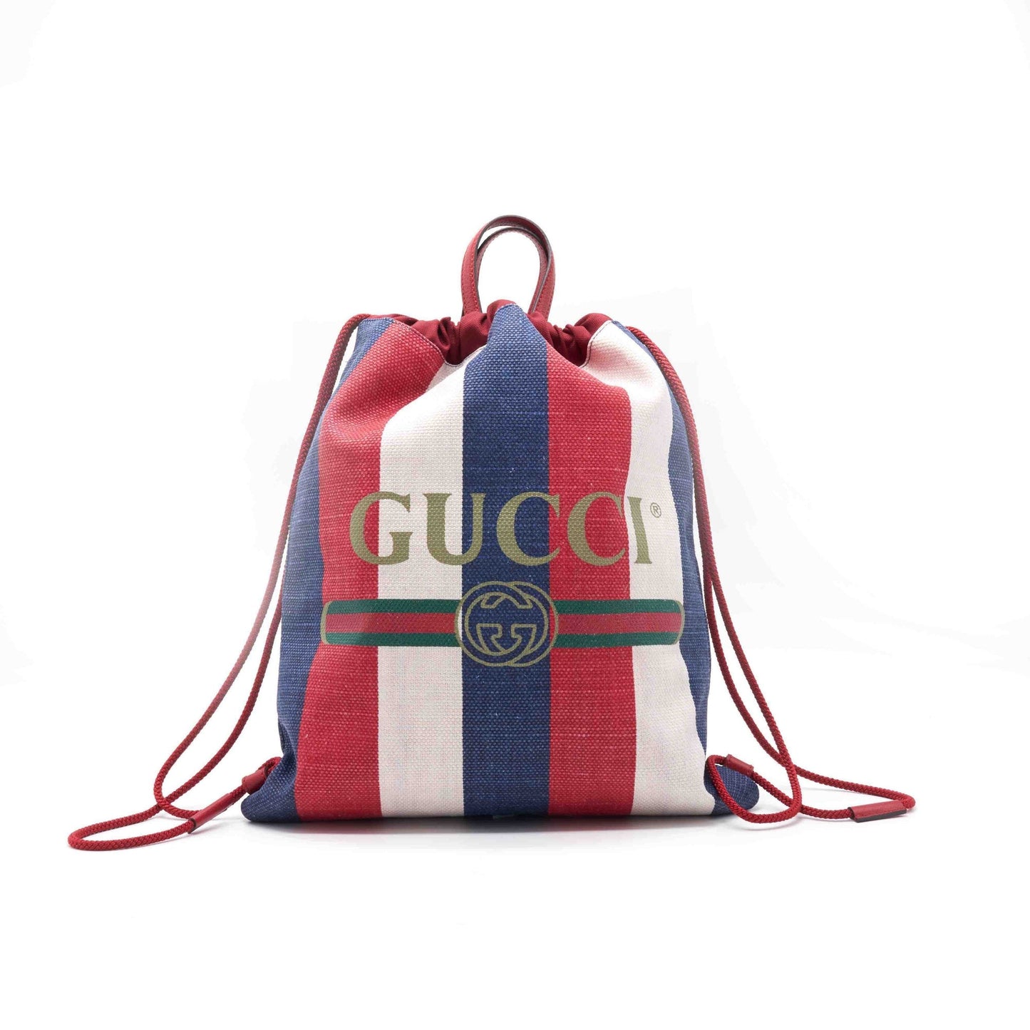 Gucci Soft GG Supreme Drawstring Backpack