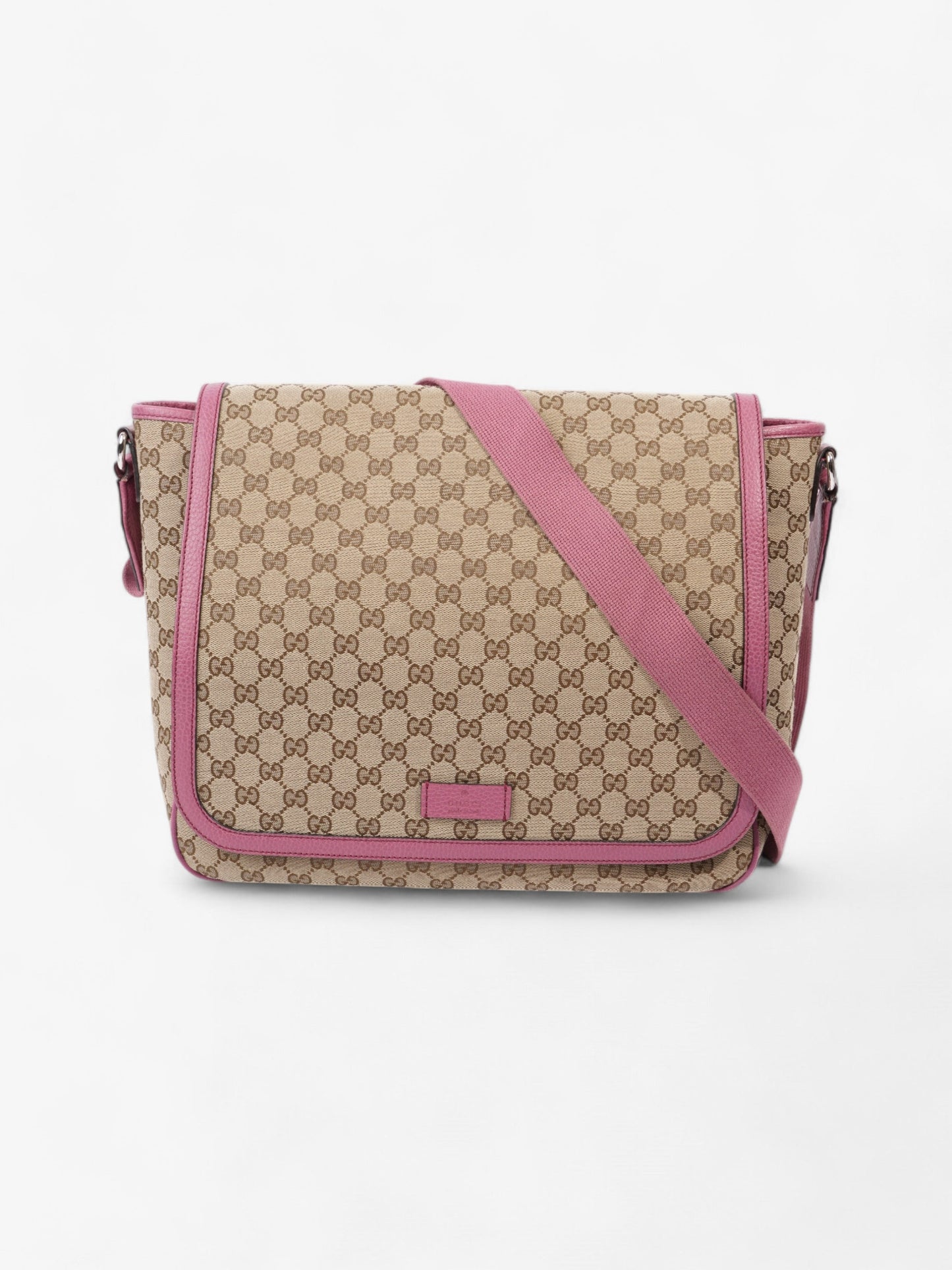 Gucci Changing Bag GG Supreme / Pink Canvas