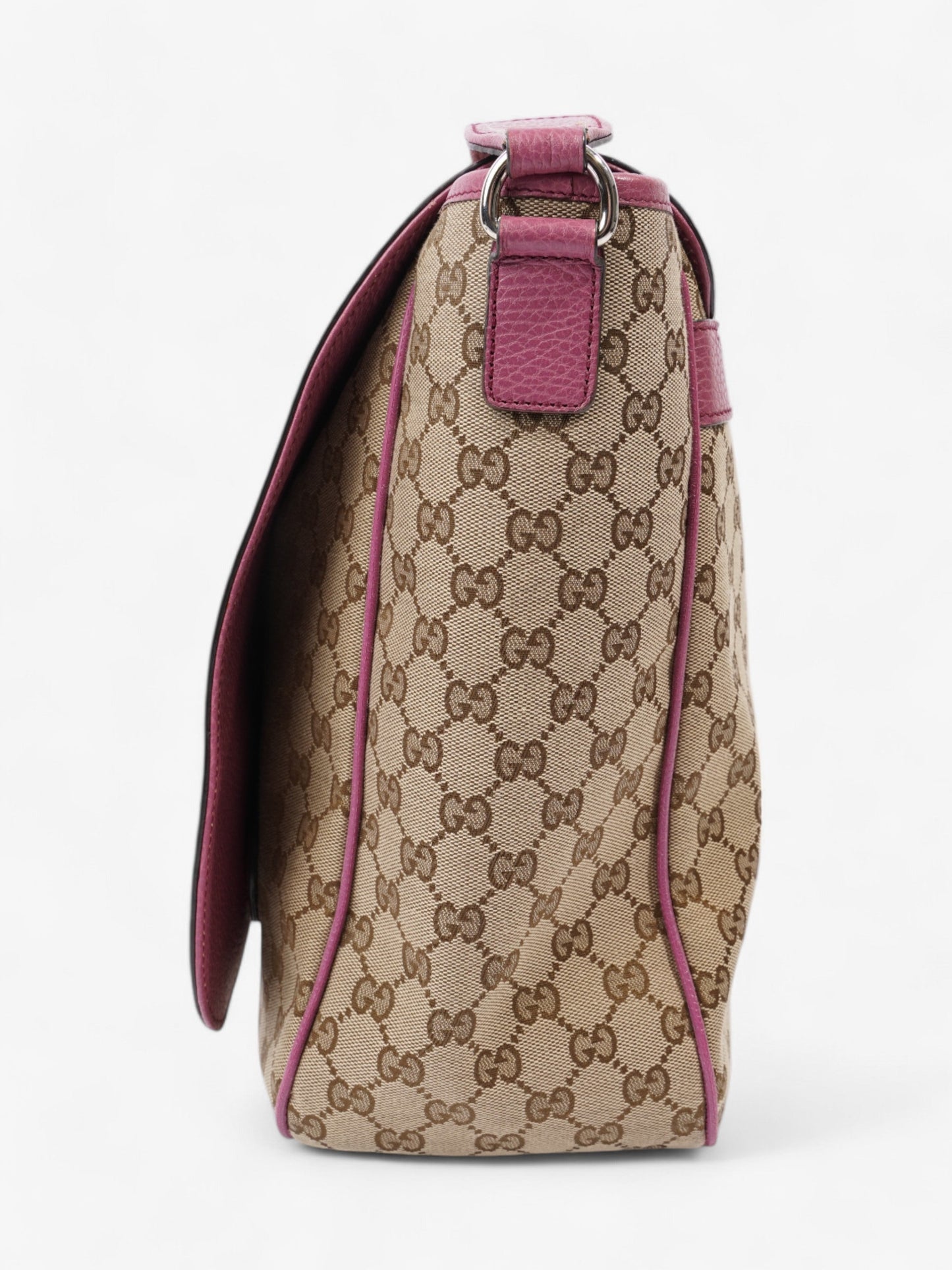 Gucci Changing Bag GG Supreme / Pink Canvas