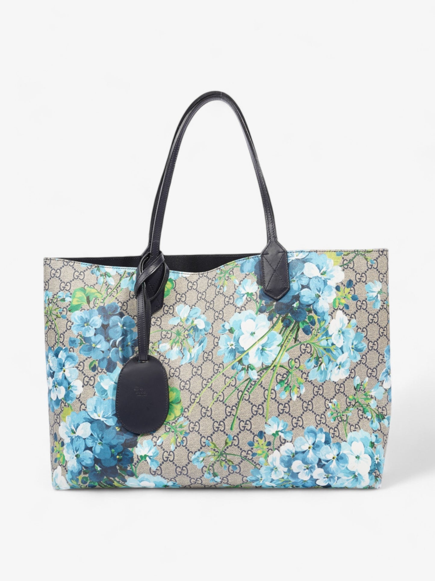 Gucci Blooms Reversible Tote GG Supreme / Bloom Coated Canvas