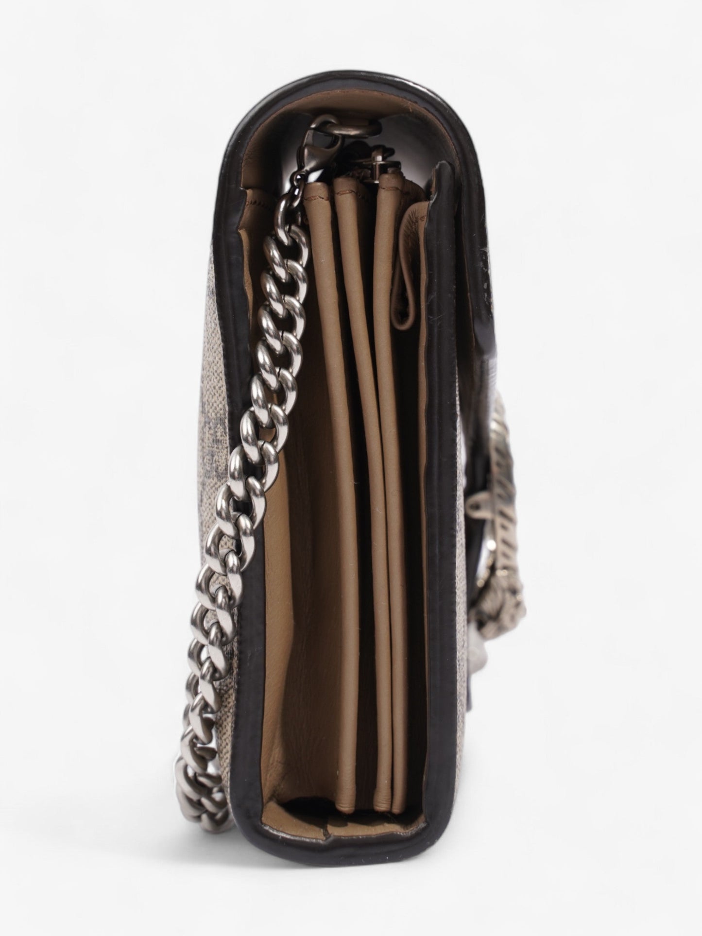 Gucci Dionysus Chain Wallet Supreme Coated Canvas