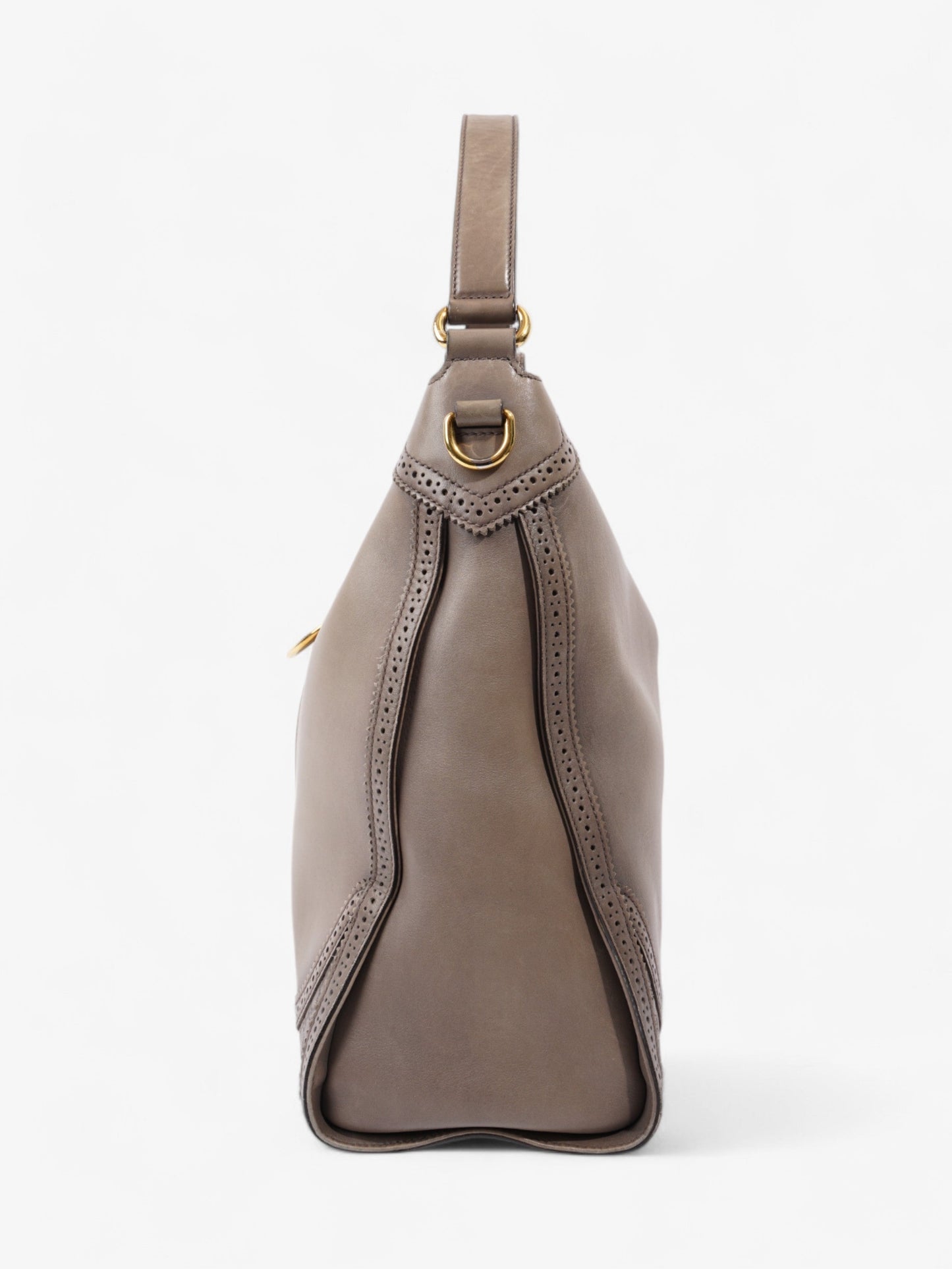 Gucci Hobo Bag Stone Grey Leather