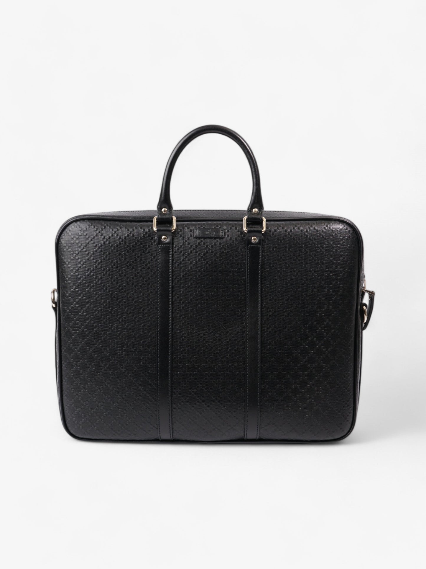 Gucci GG Briefcase Black Canvas